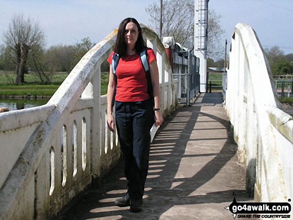 Me at Baits Bite Lock Weir, The River Cam, Horningsea