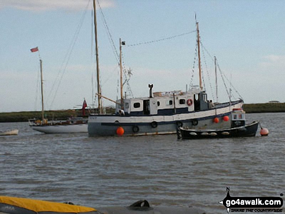 Orford Quay on River Ore