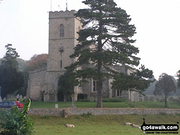 St Peters Church at Moulton, near Newmarket