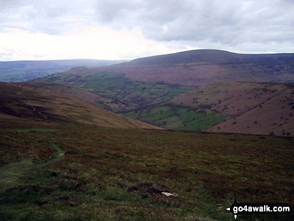 The Grwyne Fawr valley from Crug Mawr