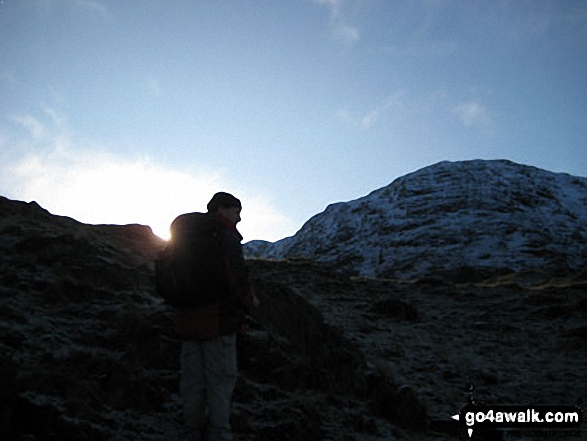 Climbing Wetherlamd from Little Langdale