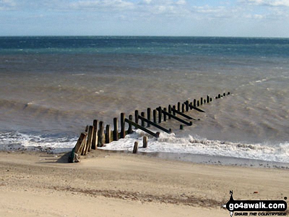 Breakwaters on Spurn Head