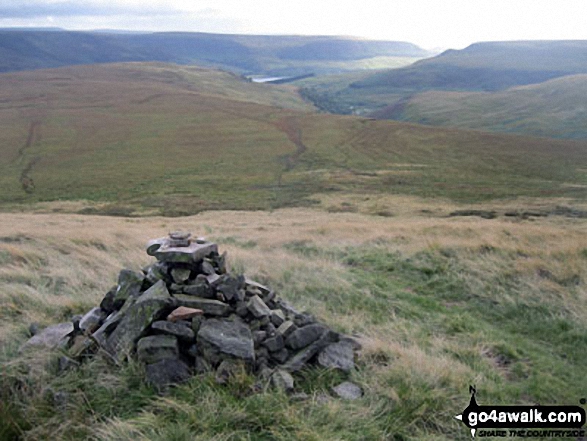 Hay Moss and The Crowden Valley from Westend Moss