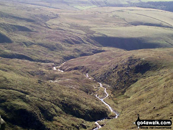 The River Kinder from Kinder Downfall