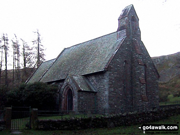 Walk c304 Beda Head and Place Fell from Howtown - St Peter's Church, Howtown