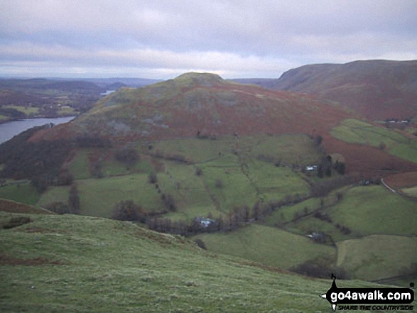 Hallin Fell and Ullswater from High Dodd (Sleet Fell)