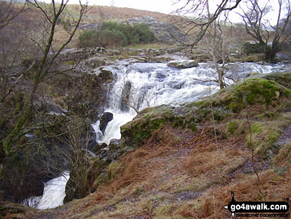 Walk c352 Gowbarrow Fell (Airy Crag) from Aira Force - High Force near Dockray