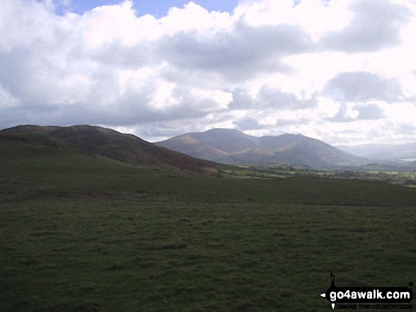 Skiddaw from Whittas Park, North of Binsey