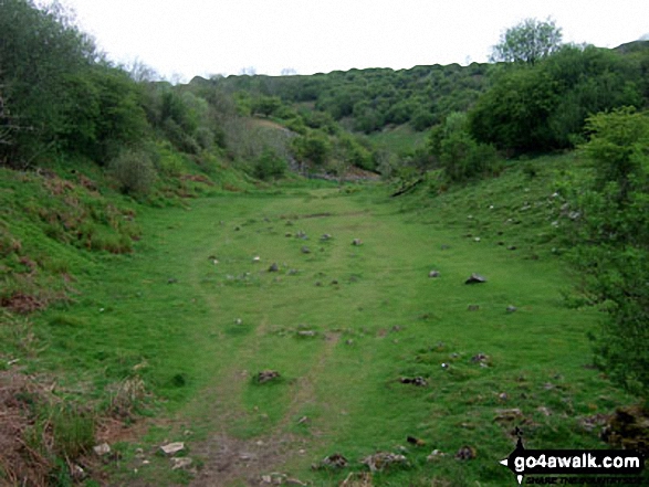 Walk so110 Beacon Batch from Cheddar Gorge - Velvet Bottom Nature Reserve