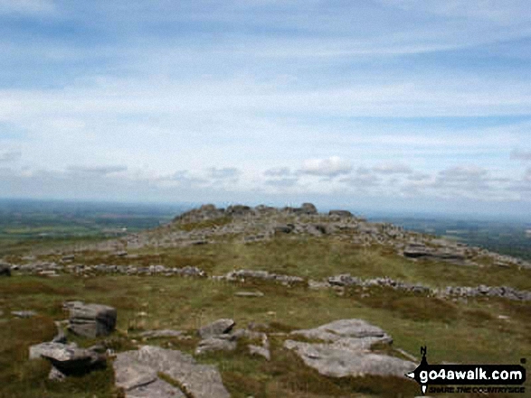 Walk de152 Belstone Tor from Belstone - Higher Tor