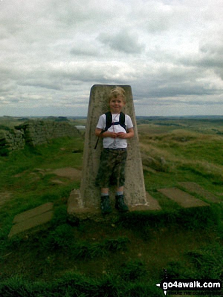 Walk n142 Hadrian's Wall from Cawfield Quarry to Steel Rigg - Winshields, Hadrian's Wall