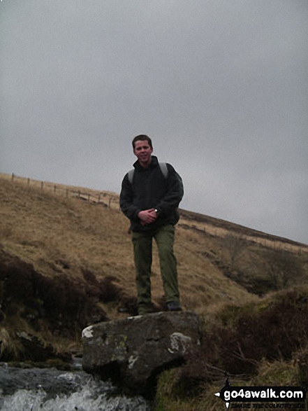 Walk po107 Y Gyrn, Corn Du and Pen y Fan from The Storey Arms Outdoor Centre - Me on Pen y Fan