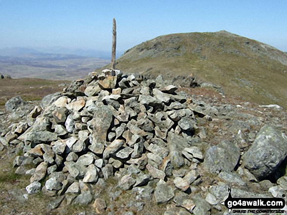 Walk Arenig Fawr (South Top) walking UK Mountains in The Arenigs Area Snowdonia National Park Gwynedd, Wales