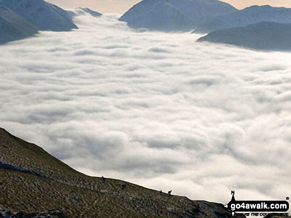 Temperature Inversion in Patterdale viewed from Place Fell