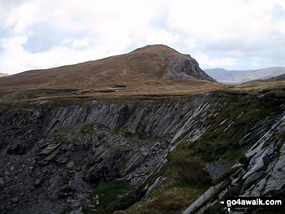 Moel-yr-hydd from Rhosydd Quarry