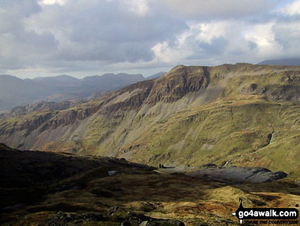 Cnicht and Rhosydd Quarry from Moel-yr-hydd