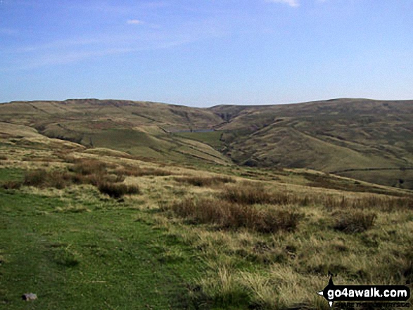 Waugh Well Reservoir from Cowpe Lowe