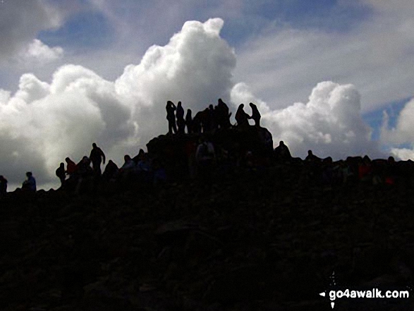 Scafell Pike summit