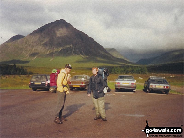 Stewart Kinnon Douglas Connor on Buachaille Etive Mor in Highlands Highland United Kingdom