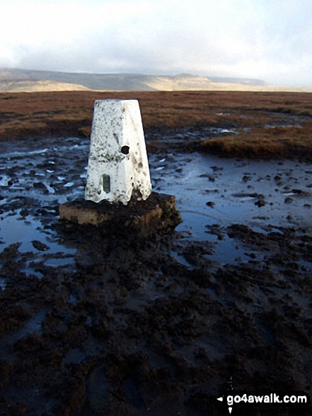 Brown Knoll (Edale) summit trig point