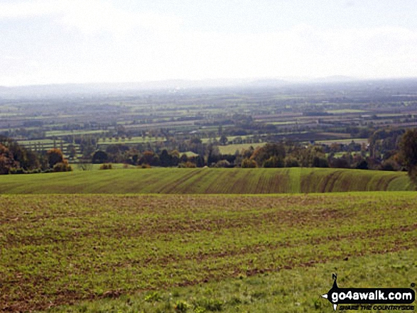 The view from Bredon Hill