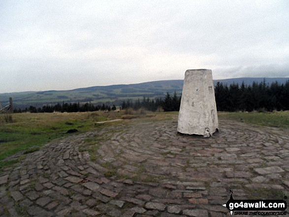 Beacon Fell (Forest of Bowland) summit trig point