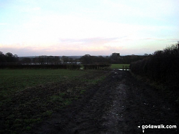 Approaching Rostherne Church