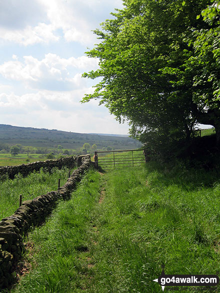 Walk s134 The Manifold Way, Wettonmill, Sugarloaf and Ecton Hill from Hulme End - The Staffordshire Countryside near Hulme End