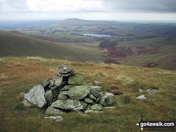 Walk c163 Great Sca Fell from Over Water - Over Water from a cairn on Meal Fell