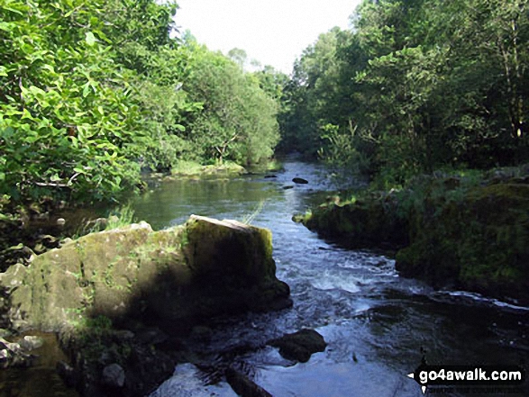 The River Brathay near Skelwith Bridge