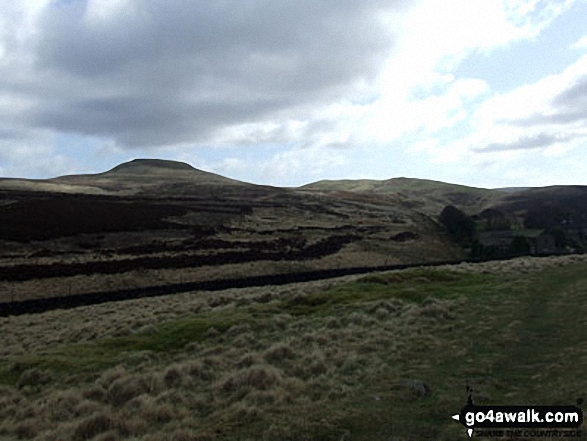 Shutlingsloe from the edge of Macclesfield Forest