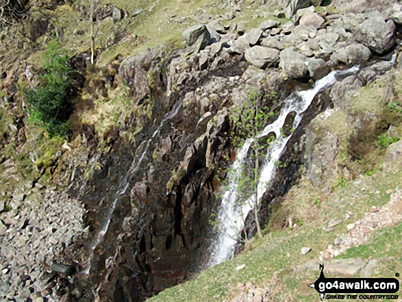 Walk c281 The Langdale Pikes via North Rake from The New Dungeon Ghyll, Great Langdale - Stickle Ghyll, Great Langdale