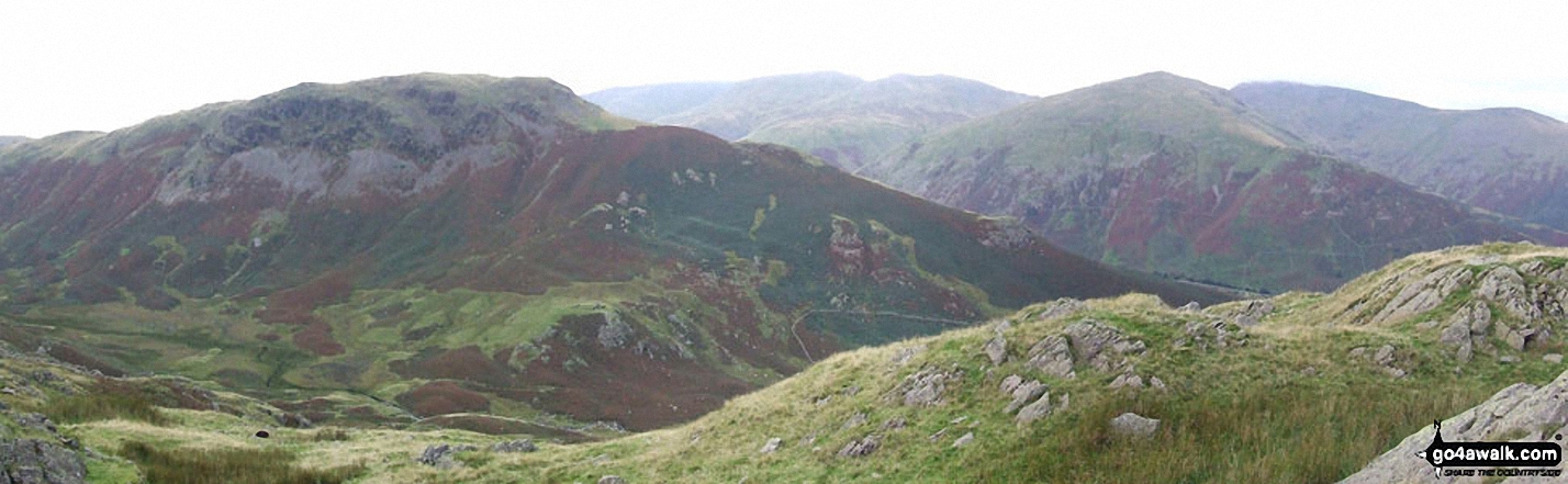 Steel Fell (left) and Seat Sandal (right) from Helm Crag