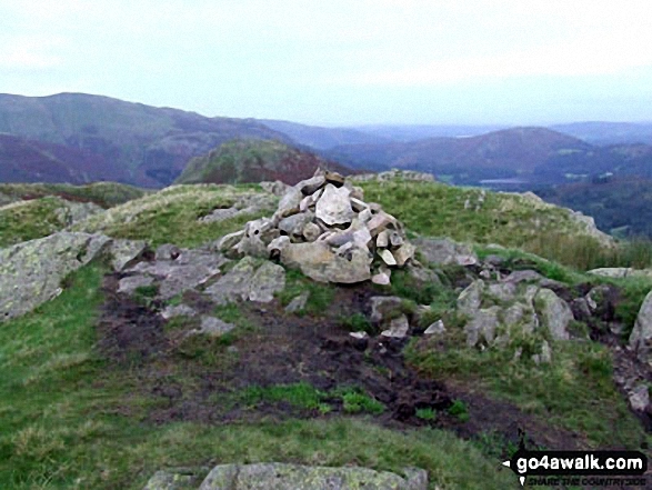 Helm Crag summit cairn