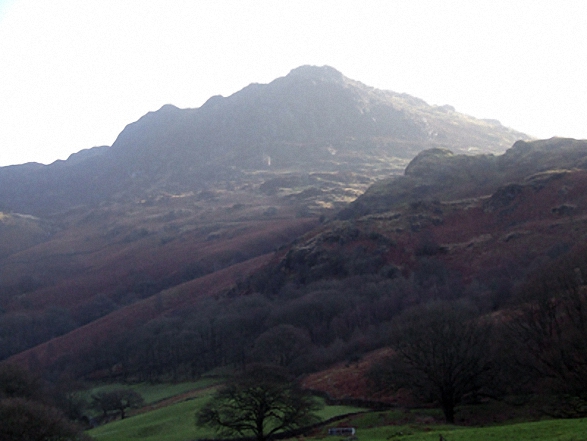 Walk c280 Hard Knott from Jubilee Bridge, Eskdale - Harter Fell (Eskdale) from Eskdale