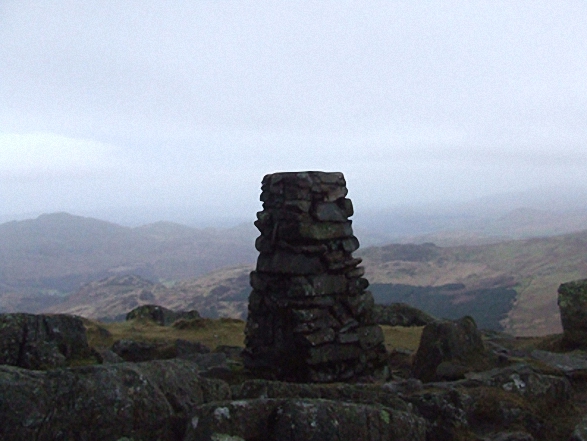 Harter Fell (Eskdale) summit trig point