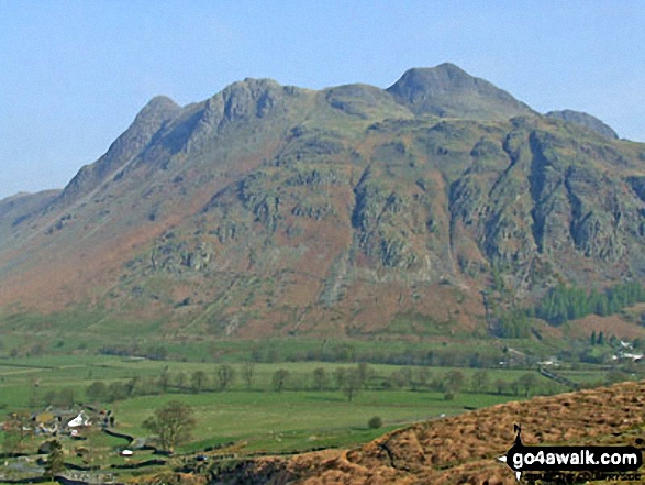 Looking back to the Langdales from Redacre Gill