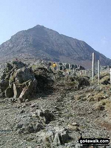 Crib Goch from Bwlch y Moch