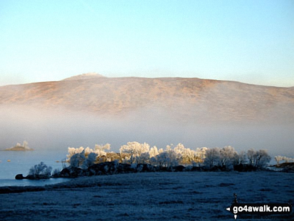 Early morning frost on Rannoch Moor