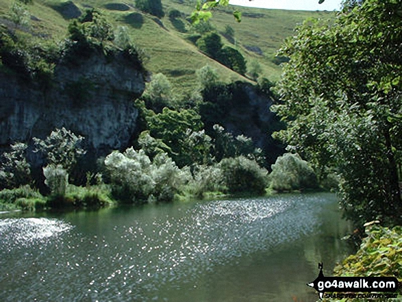 Walk d265 The Monsal Trail and Taddington from Wye Dale - Water-cum-Jolly Dale