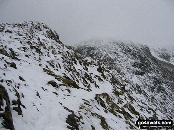 On Striding Edge in the Snow