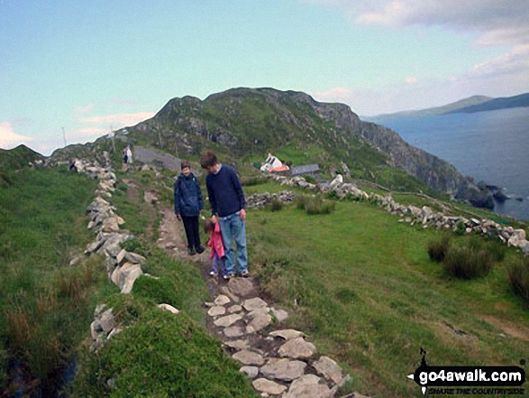 My family on the Sheep's Head Trail