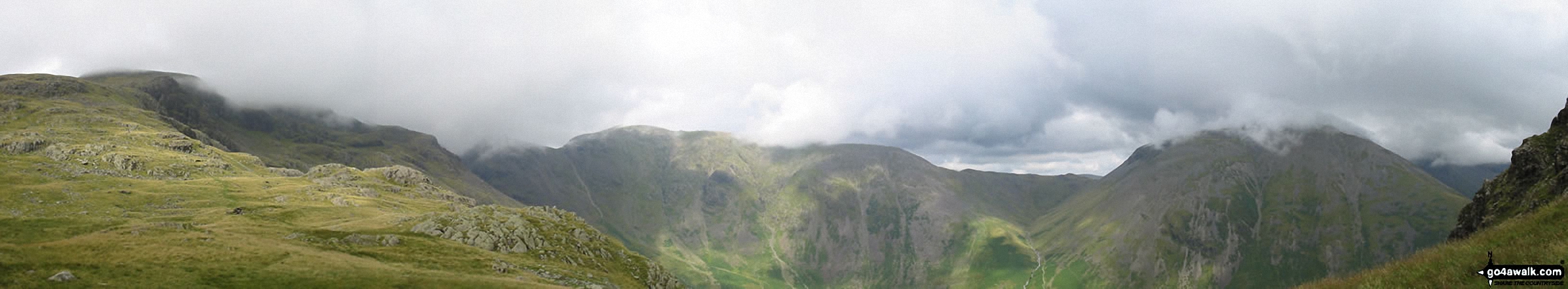 Red Pike, Pillar and Kirk Fell from Dore Head