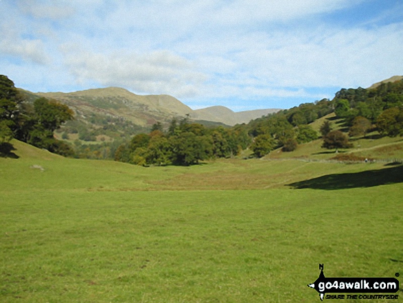 Walk c292 Rydal and Grasmere from Ambleside - Nab Scar, Heron Pike, Great Rigg and Fairfield from Rydal Park