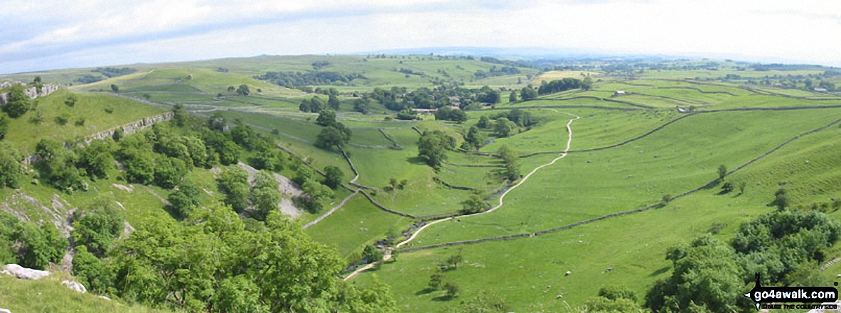 *View from the from the top of Malham Cove