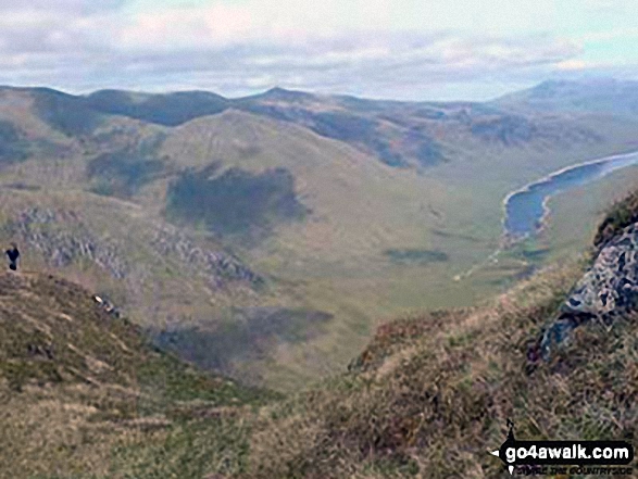 Loch Monar from Bidein a' Choire Sheasgaich