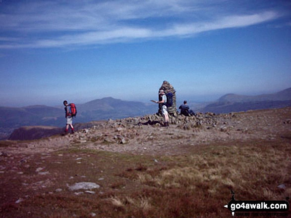 Walk c142 Robinson and Dale Head from Little Town - Dale Head (Newlands) summit