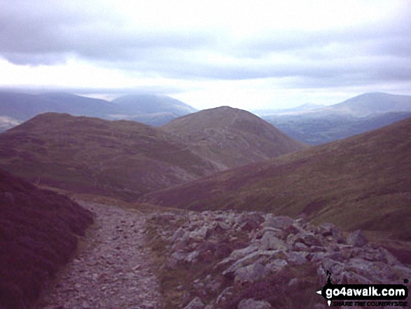 Outerside and Causey Pike from Sail (Derwent Fells)