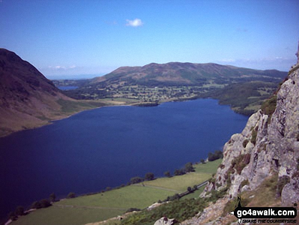 Crummock Water from below Rannerdale Knotts