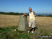 Me at Steyning Round Hill Trig Point